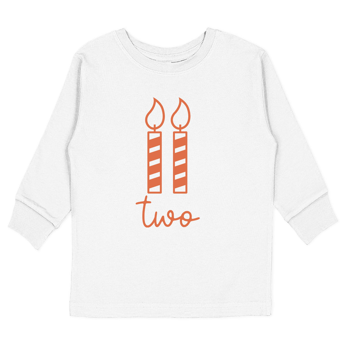 Two Candle Birthday T-Shirt