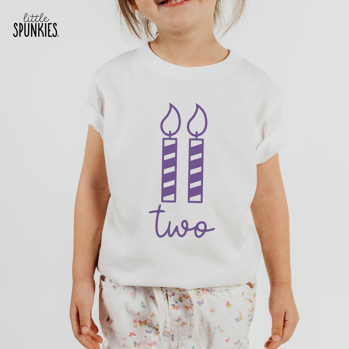 Two Candle Birthday T-Shirt