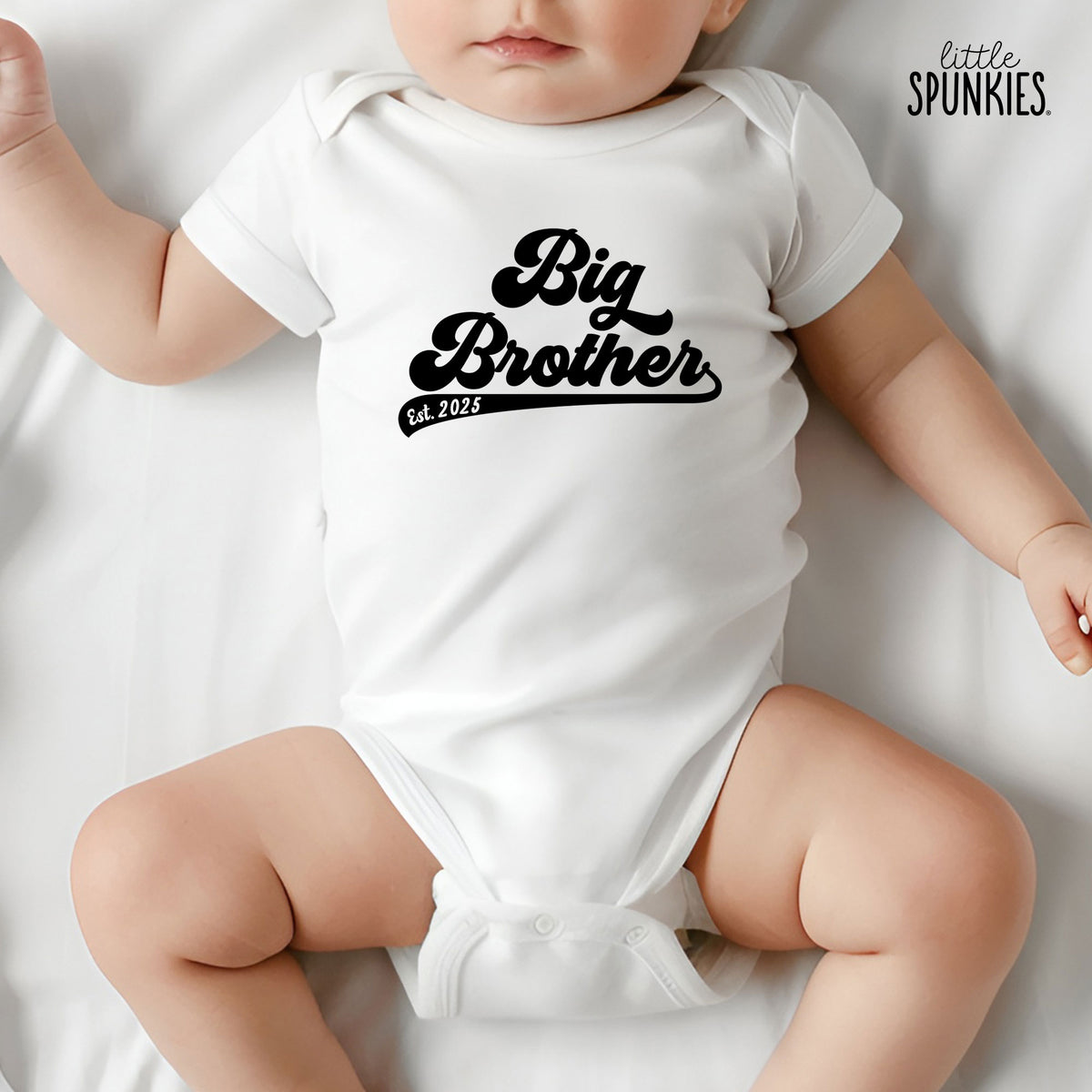 Athletic Big Brother with Est Year Onesies® Brand