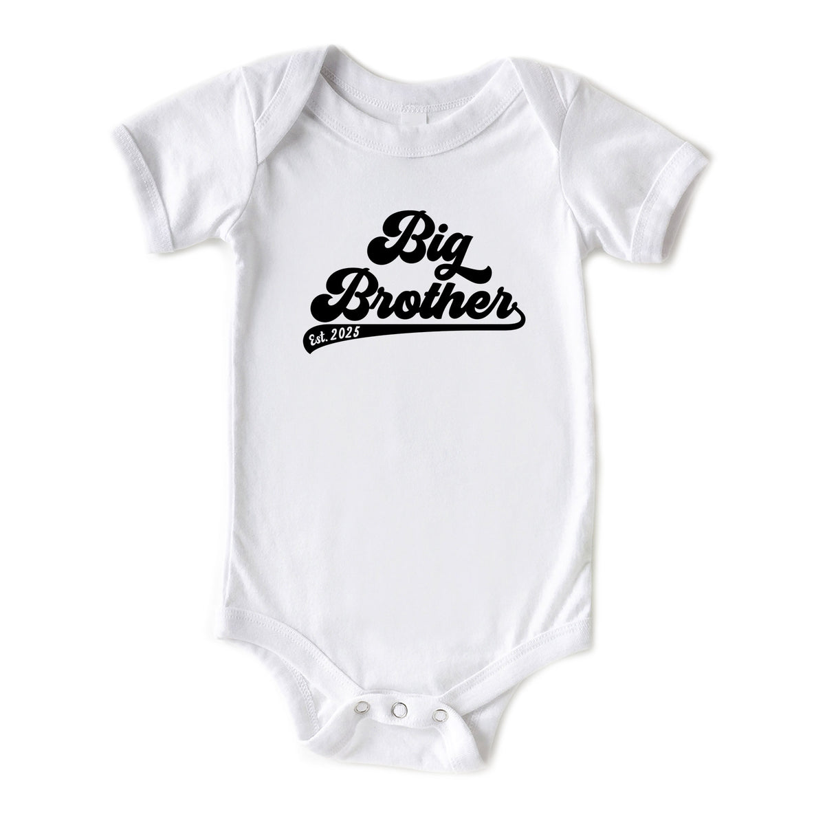 Athletic Big Brother with Est Year Onesies® Brand