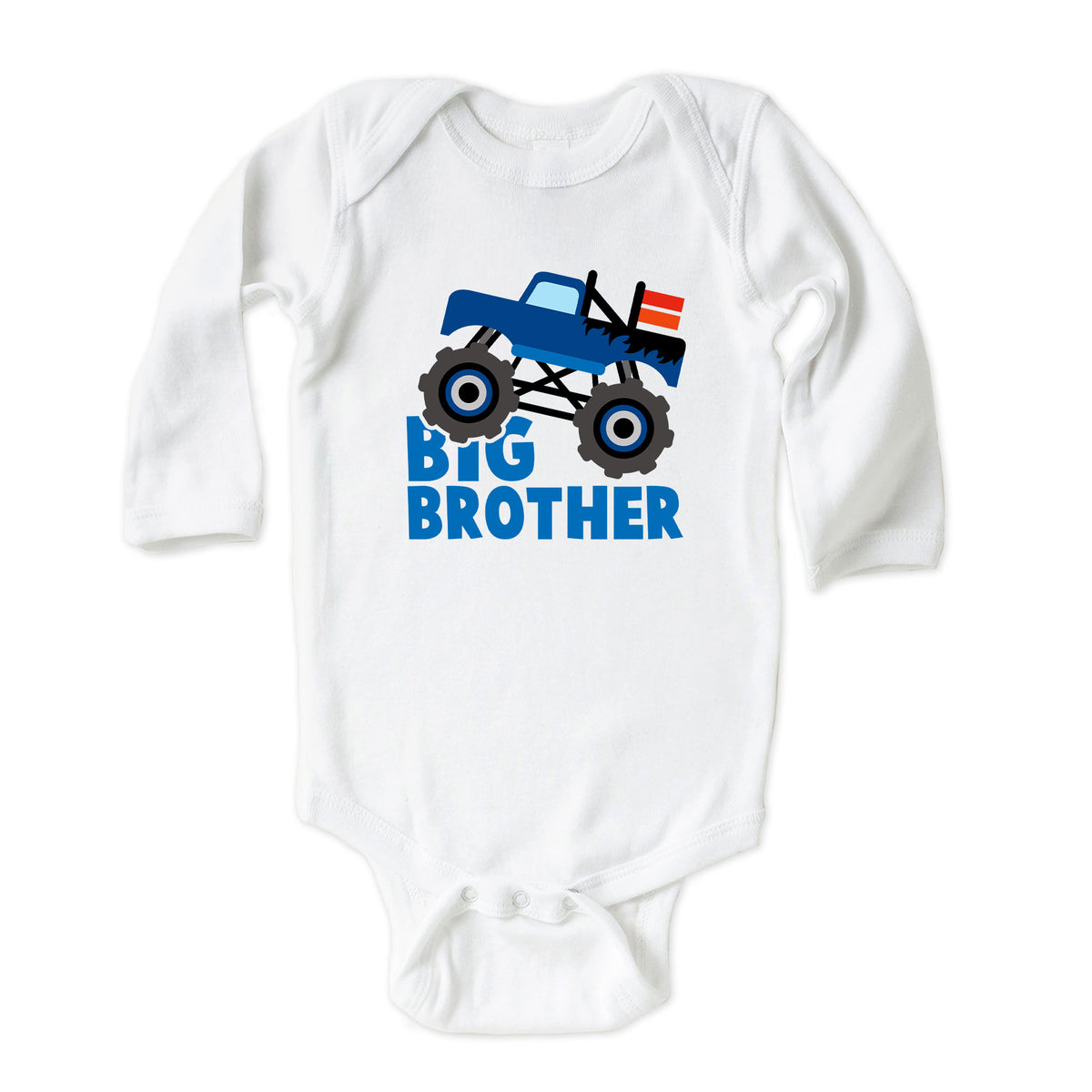 Big Brother Monster Truck Onesies® Brand