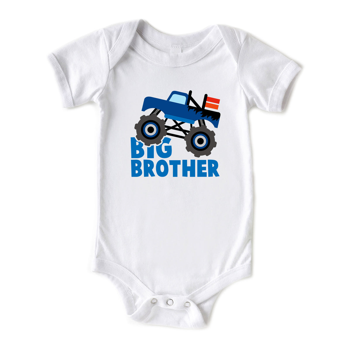 Big Brother Monster Truck Onesies® Brand