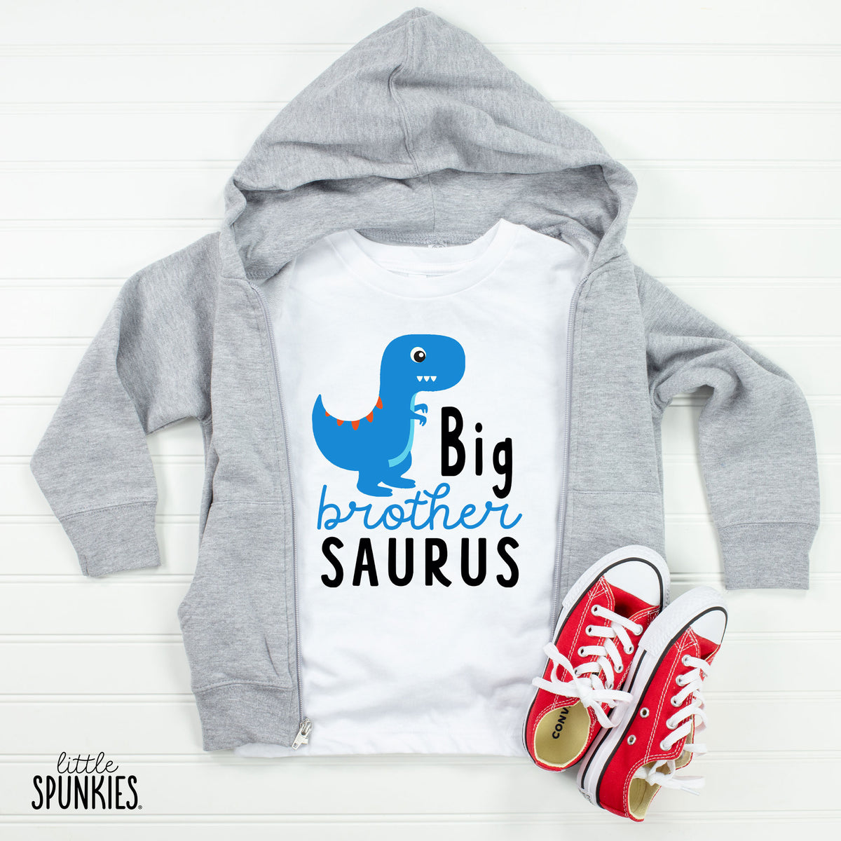 Big Brother Saurus (Blue Dino) T-Shirt