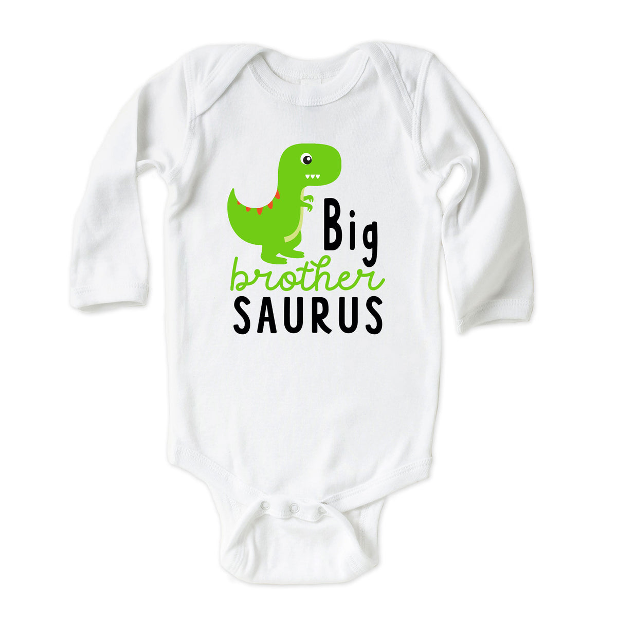 Big Brother Saurus (Green Dino) Onesies® Brand