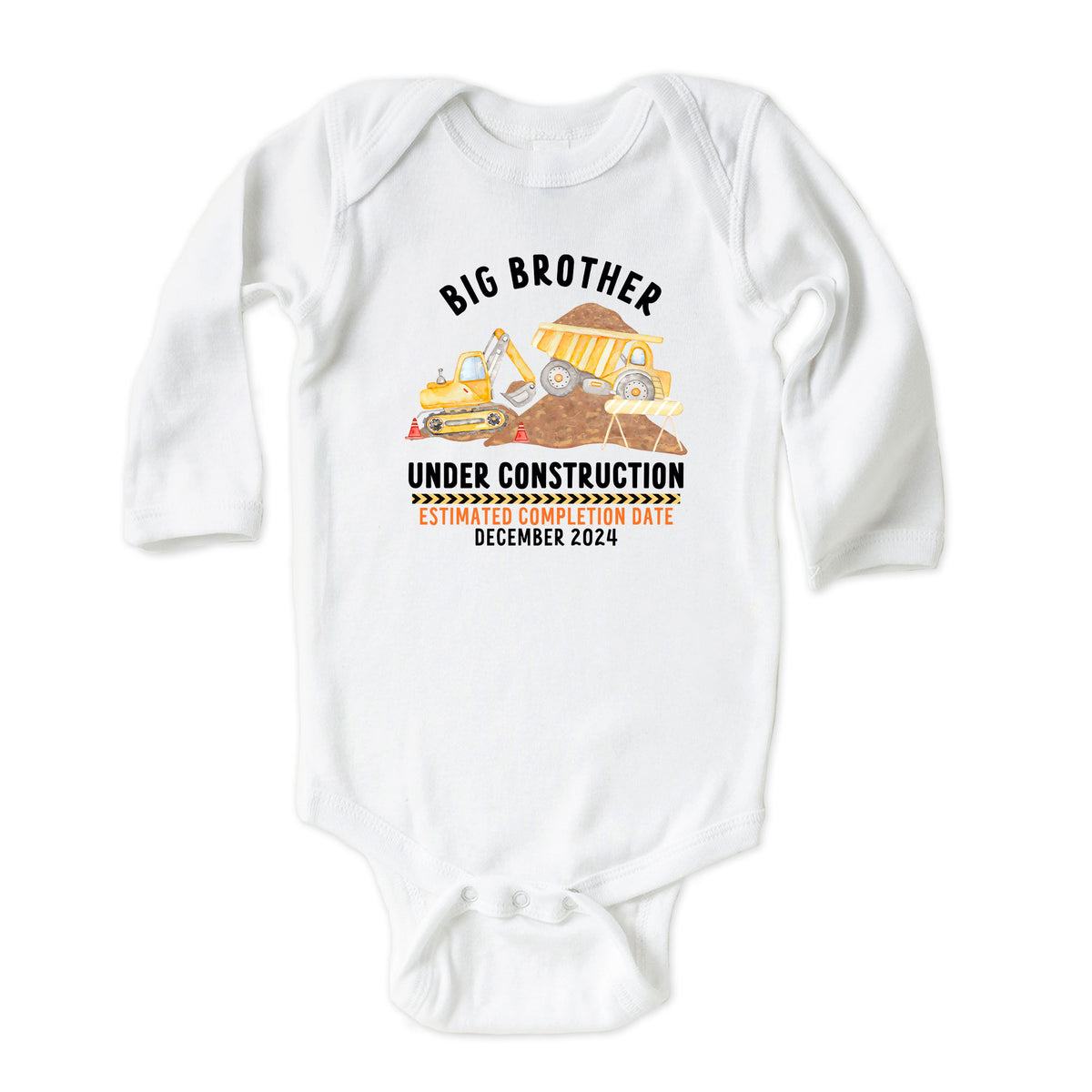 Big Brother Under Construction with Date Onesies® Brand