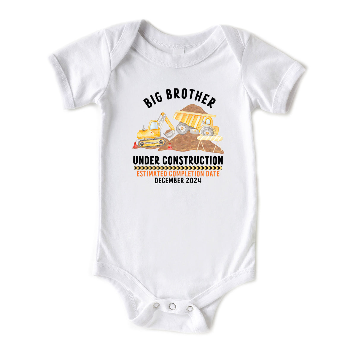 Big Brother Under Construction with Date Onesies® Brand