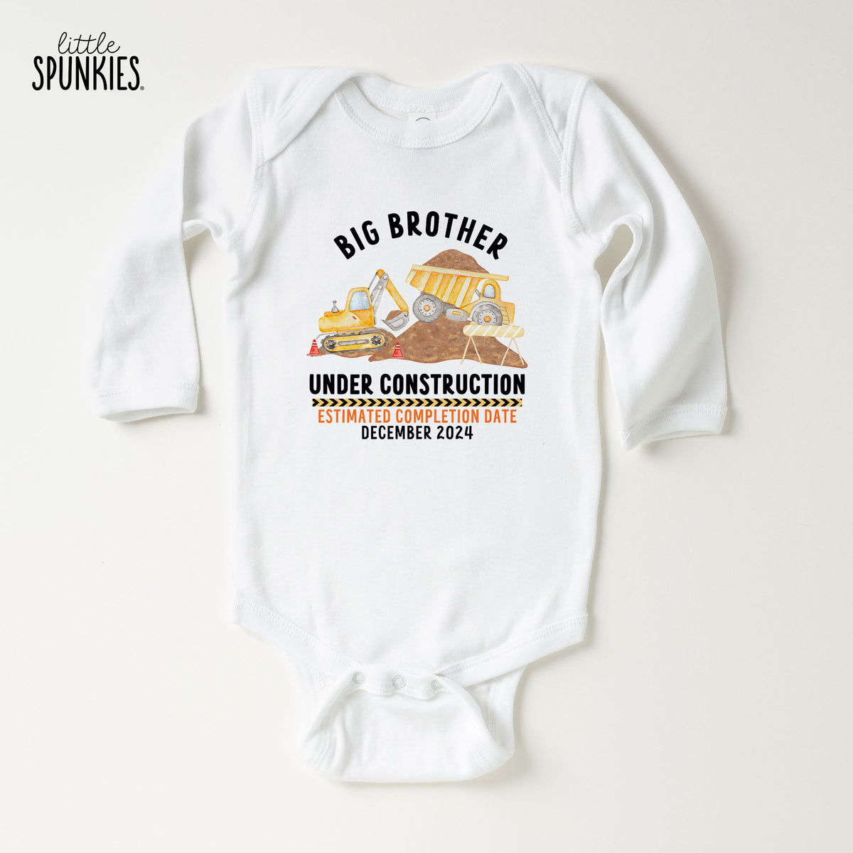 Big Brother Under Construction with Date Onesies® Brand