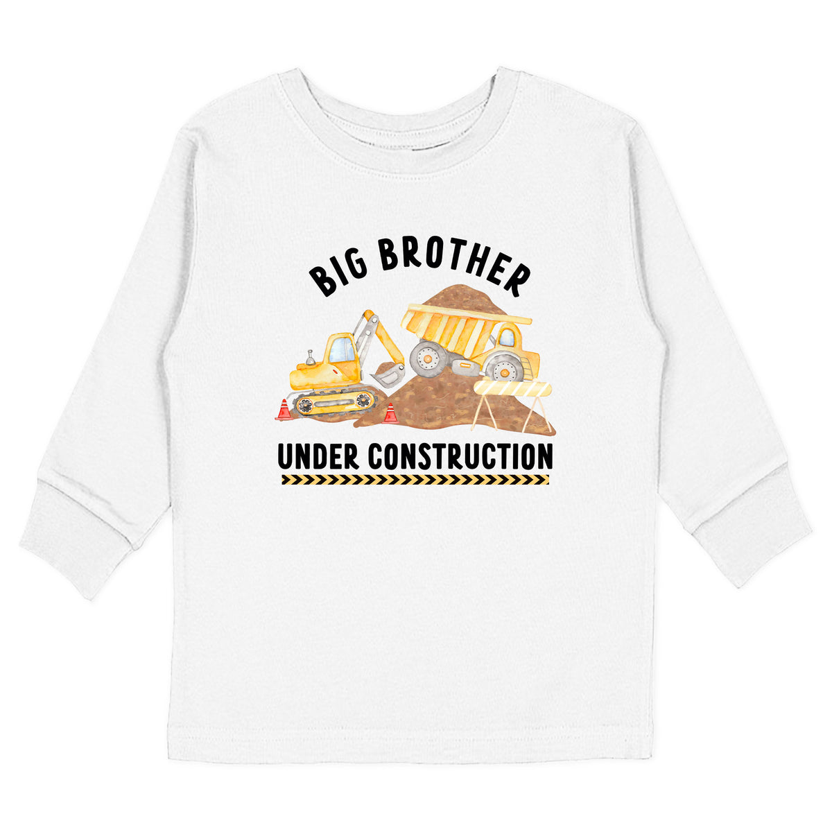 Big Brother Under Construction with Date T-Shirt