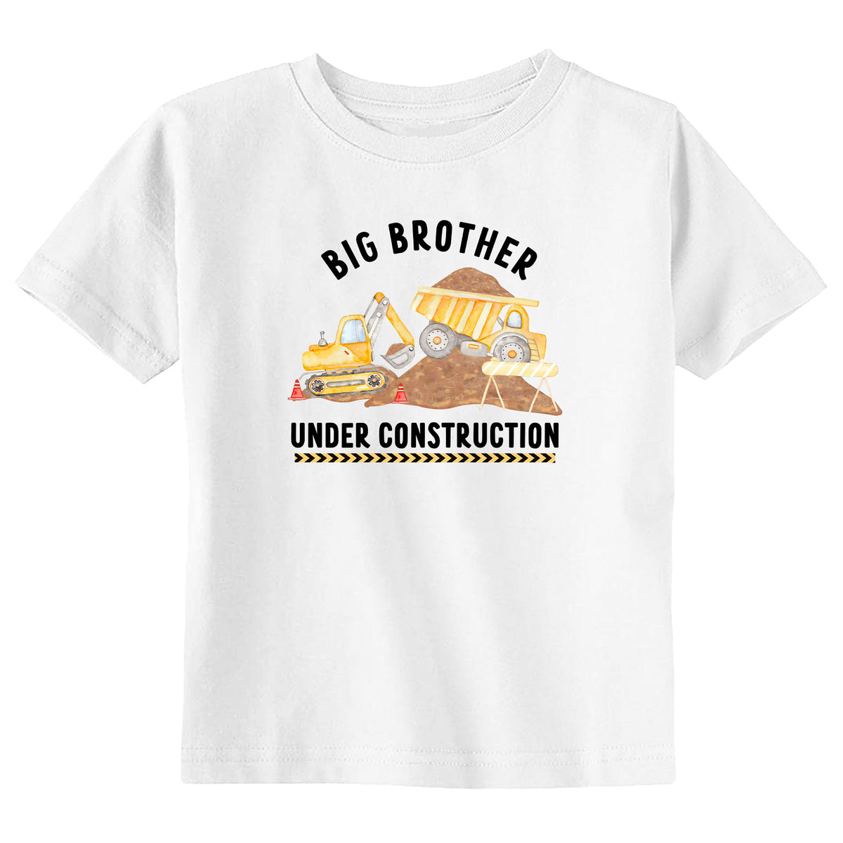 Big Brother Under Construction with Date T-Shirt