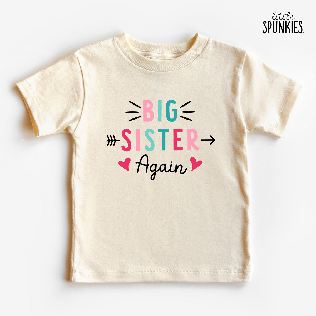 Big Sister Again Natural T-Shirt