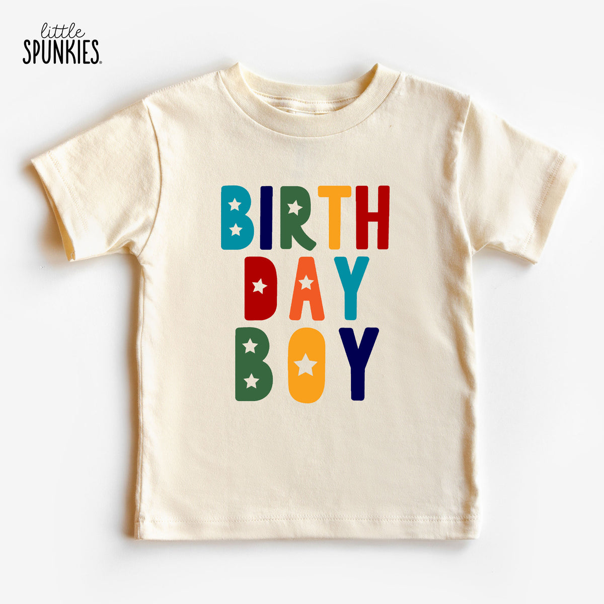 BIRTH DAY BOY Natural T-Shirt