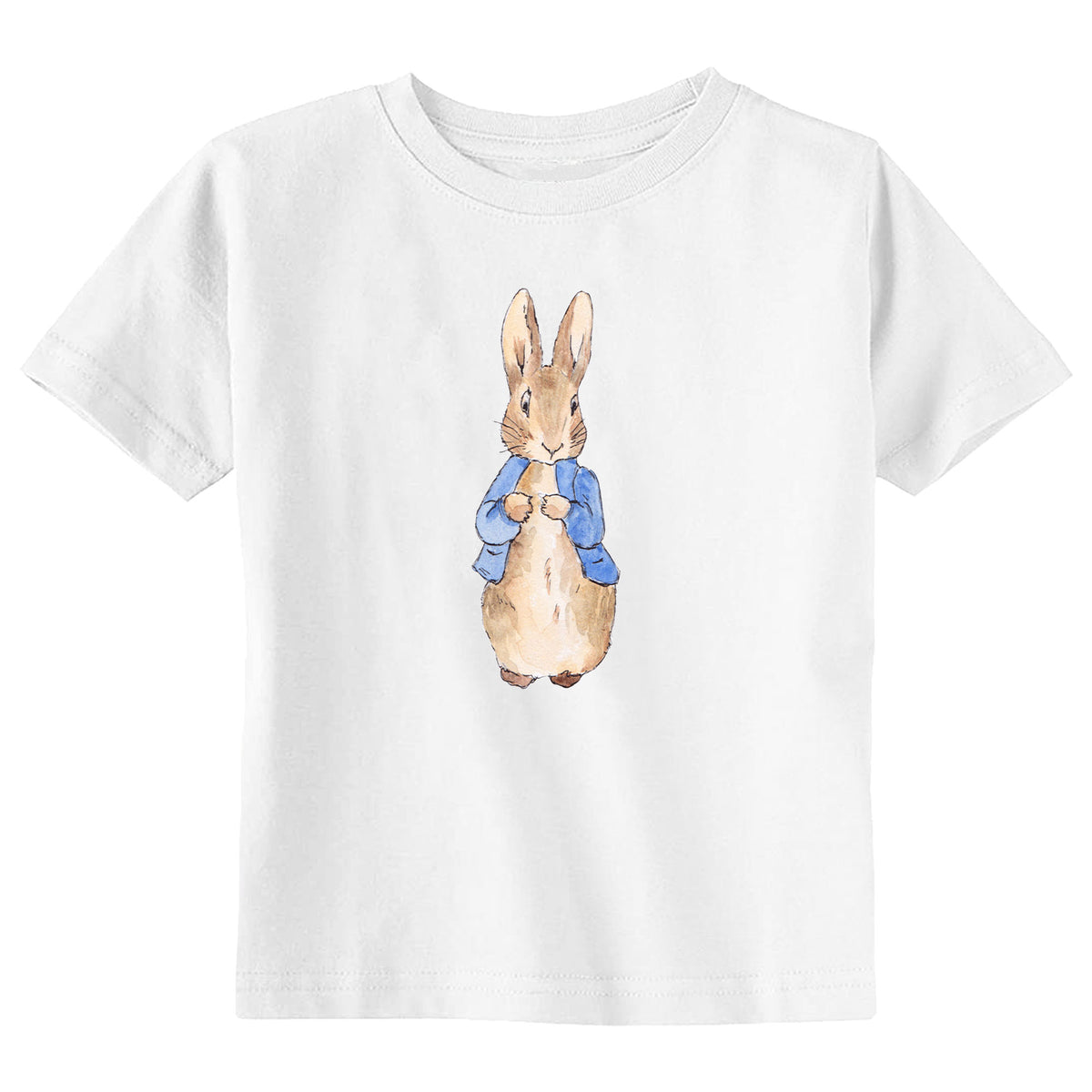 Blue Rabbit with Name T-Shirt