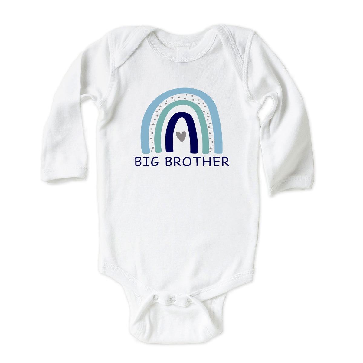 Blue Rainbow Big Brother Onesies® Brand