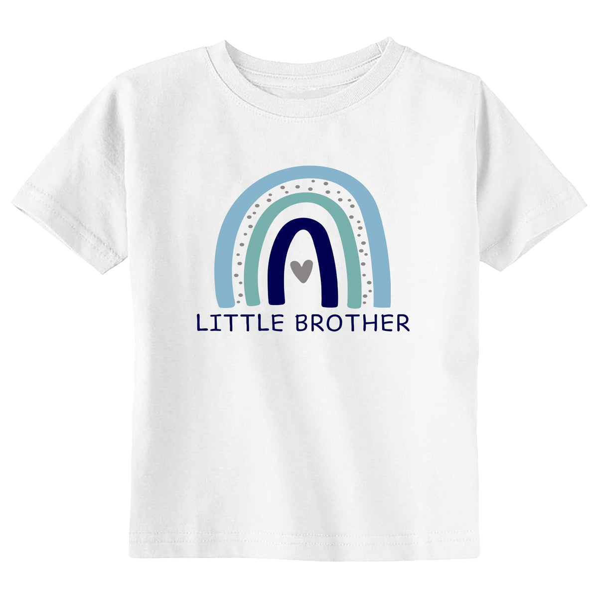 Blue Rainbow Little Brother T-Shirt