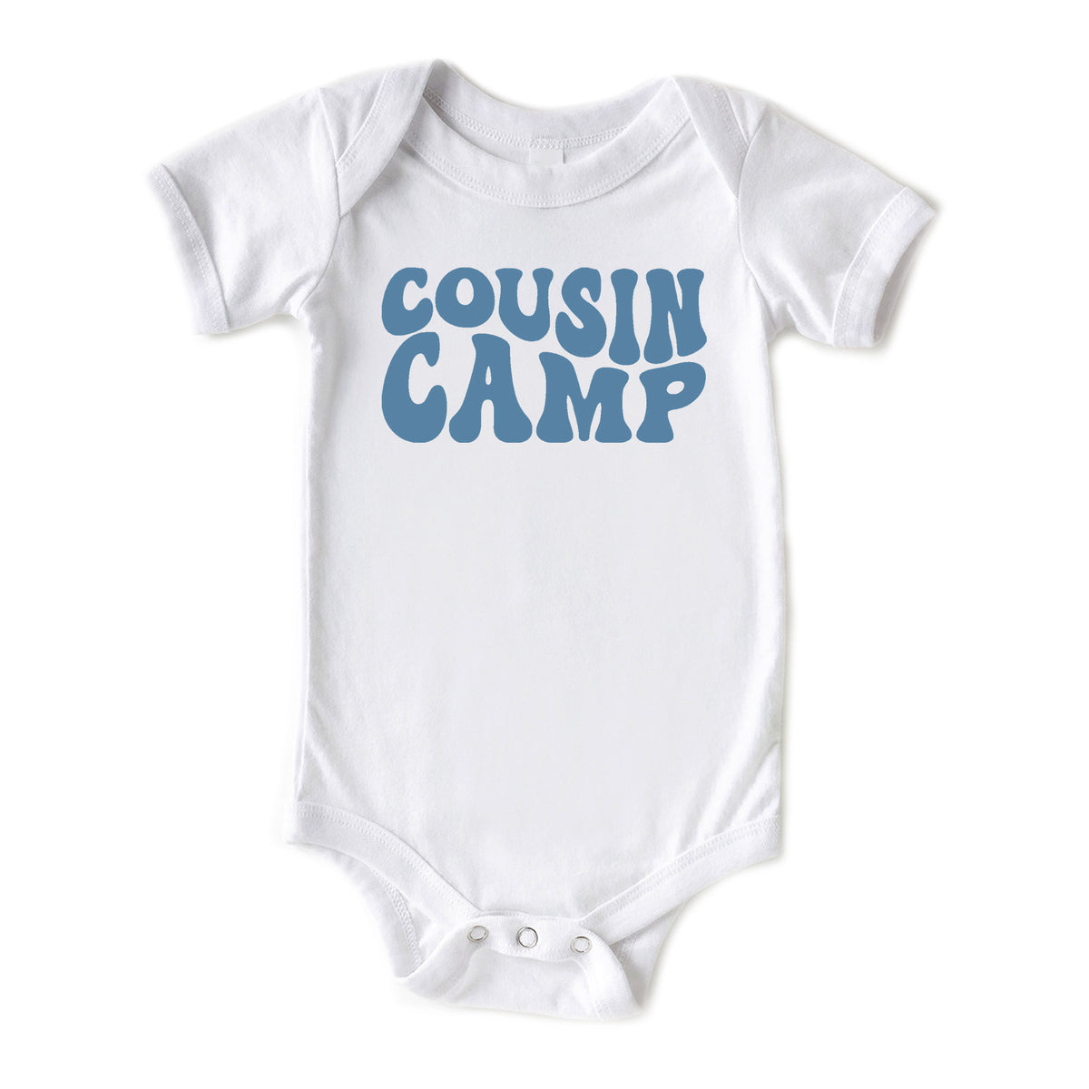 Cousin Camp Groovy Text Onesies® Brand