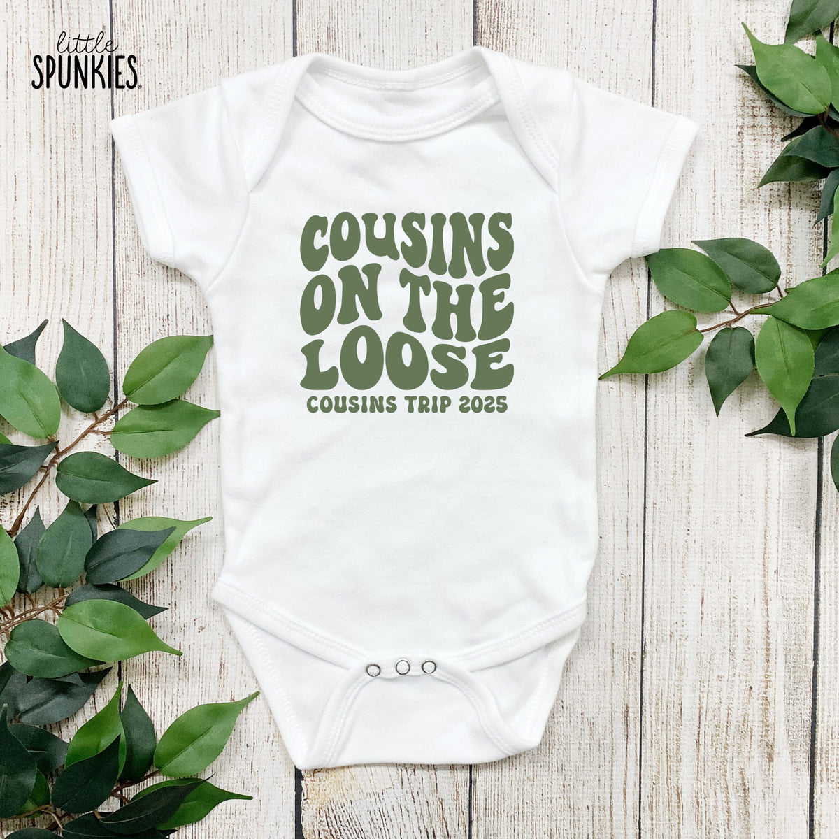 Cousins on the Loose Cousin Trip with Year Onesies® Brand