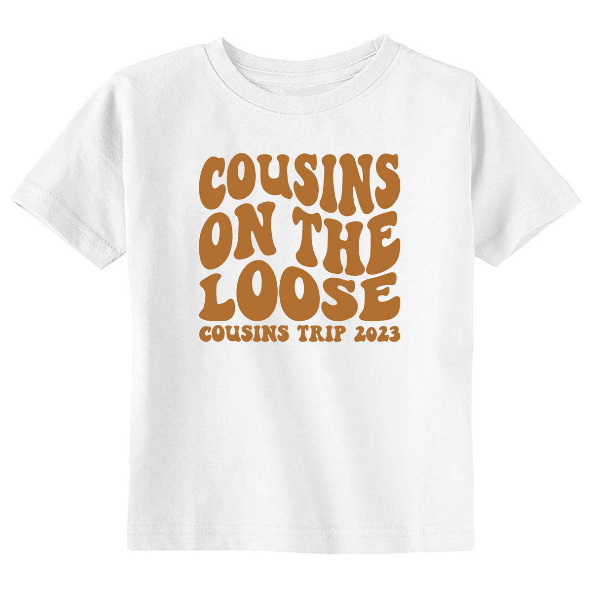 Cousins on the Loose Cousin Trip with Year T-Shirt