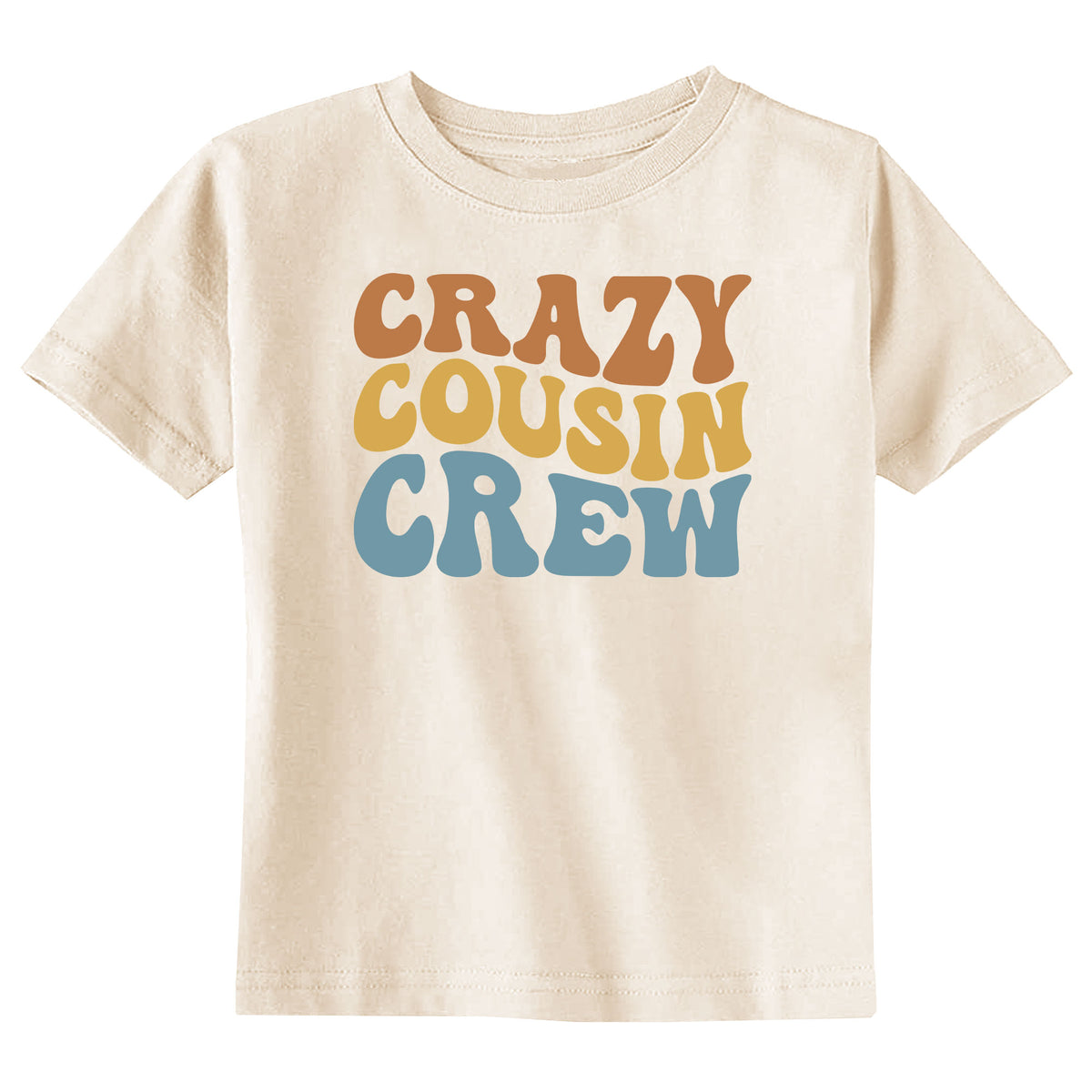 Crazy Cousin Crew Natural T-Shirt