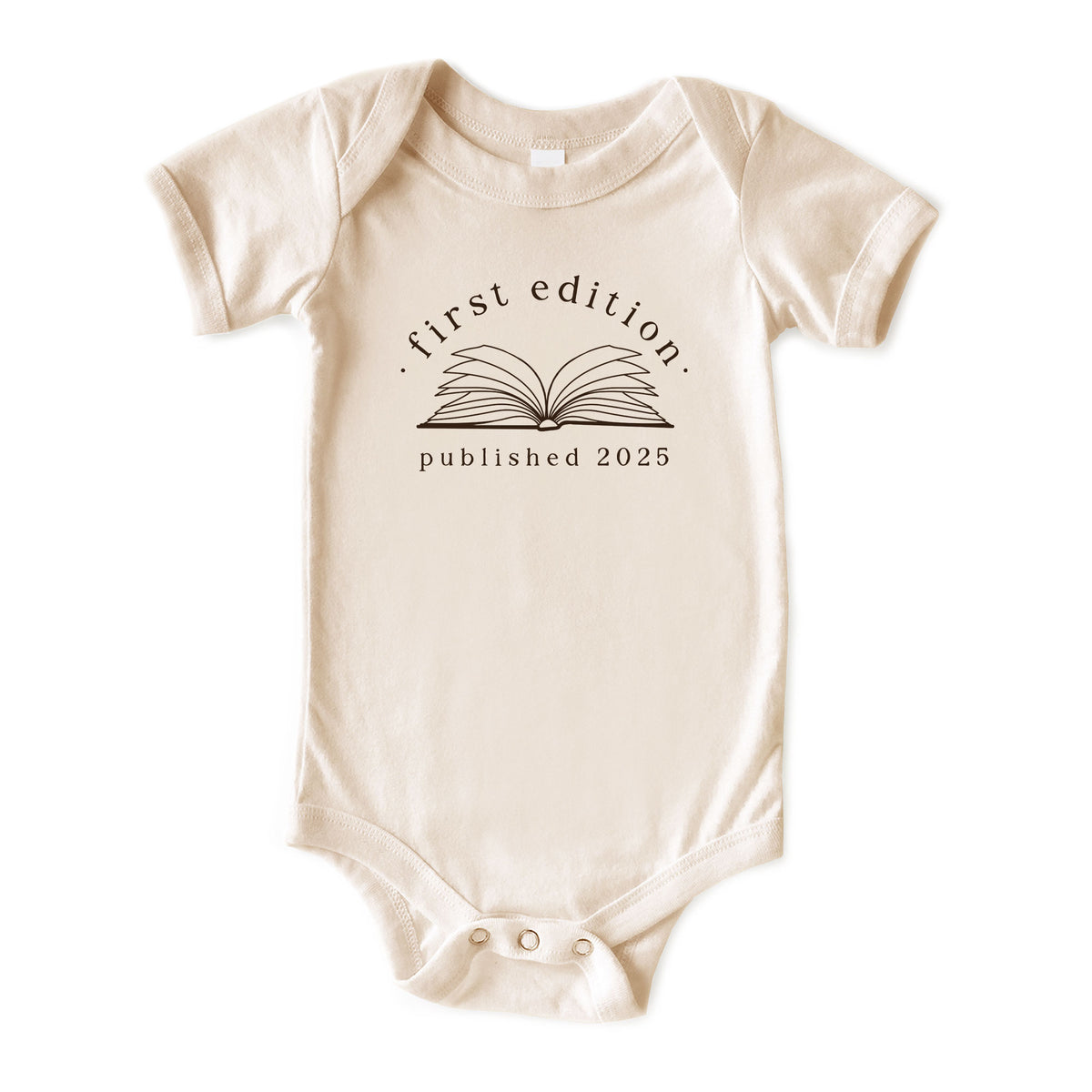 First Edition with Published Year Natural Onesies® Brand