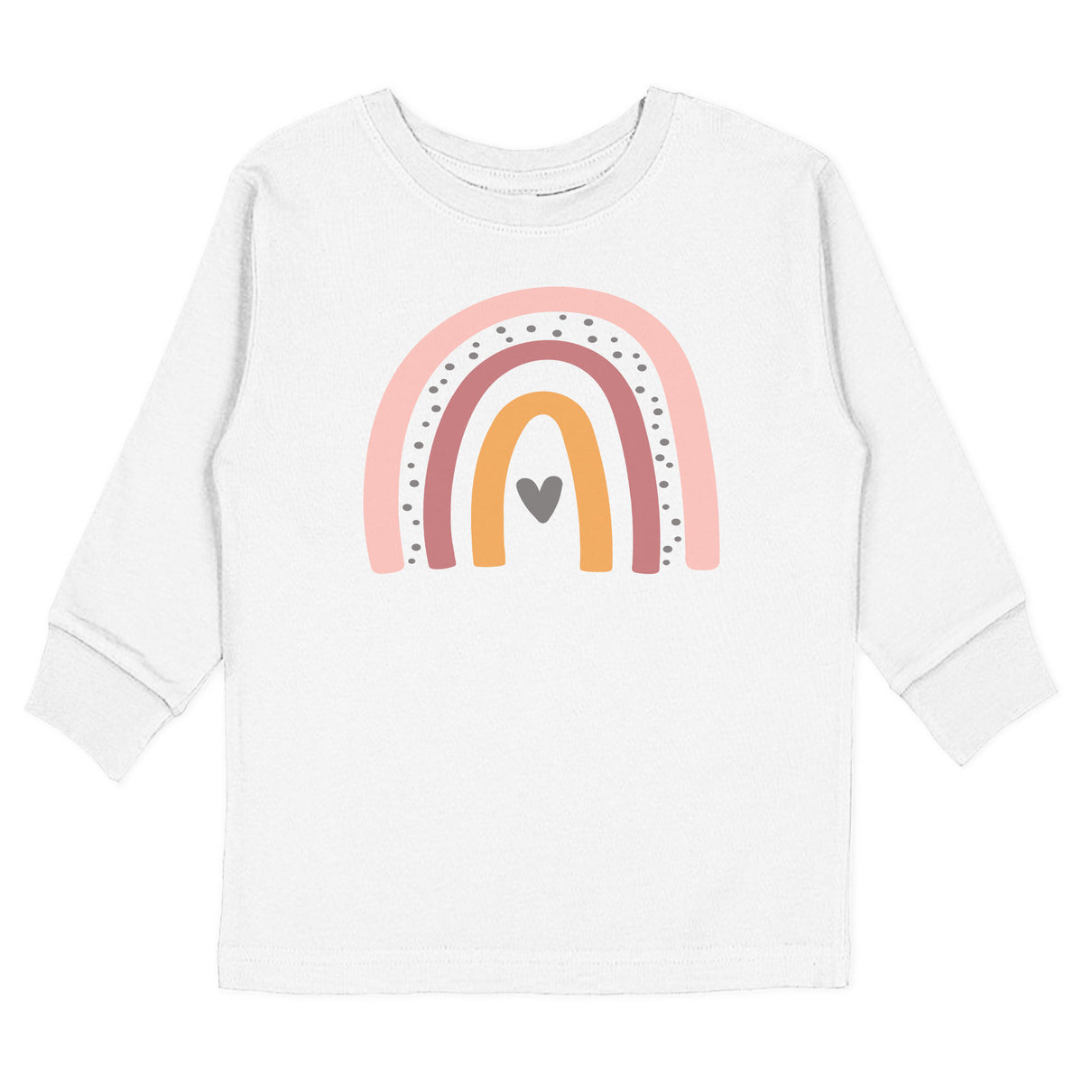 Girl Rainbow with Name T-Shirt