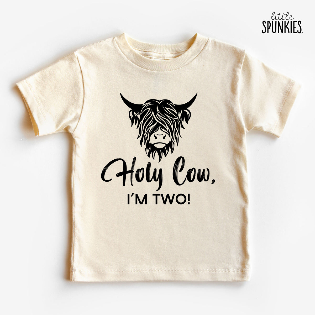 Holy Cow I'm Age (BOY) Natural T-Shirt