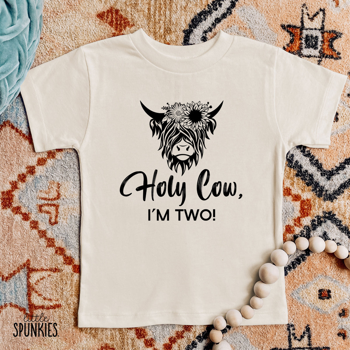 Holy Cow I'm Age (GIRL) Natural T-Shirt