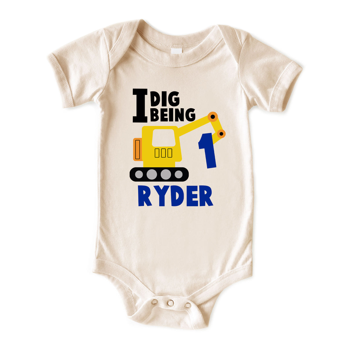 I Dig Being One with Name Natural Onesies® Brand