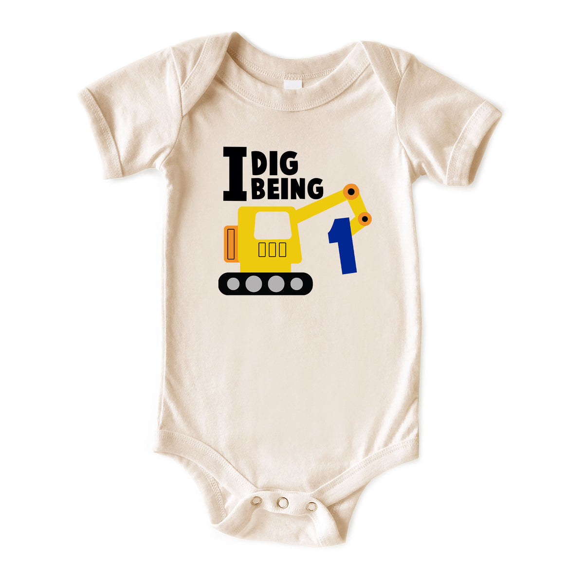 I Dig Being One with Name Natural Onesies® Brand