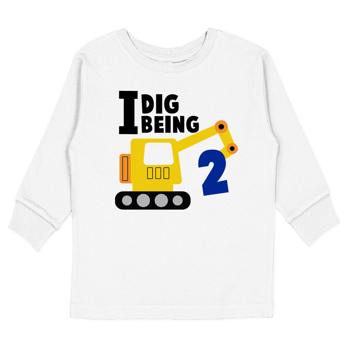 I Dig Being 2 with Name T-Shirt