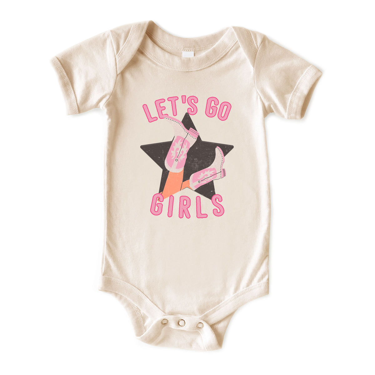 Let's Go Girls Natural Onesies® Brand