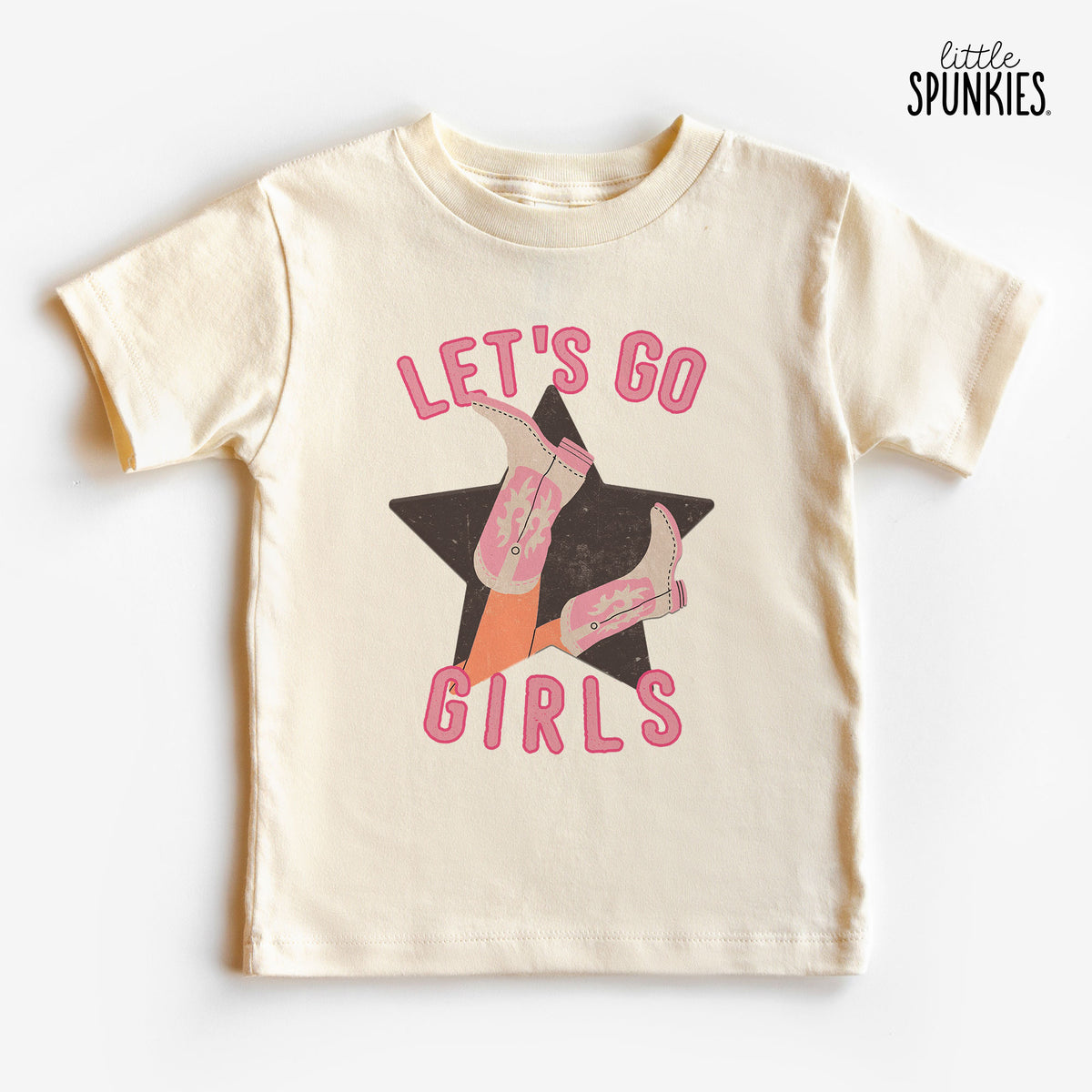 Let's Go Girls Natural T-Shirt