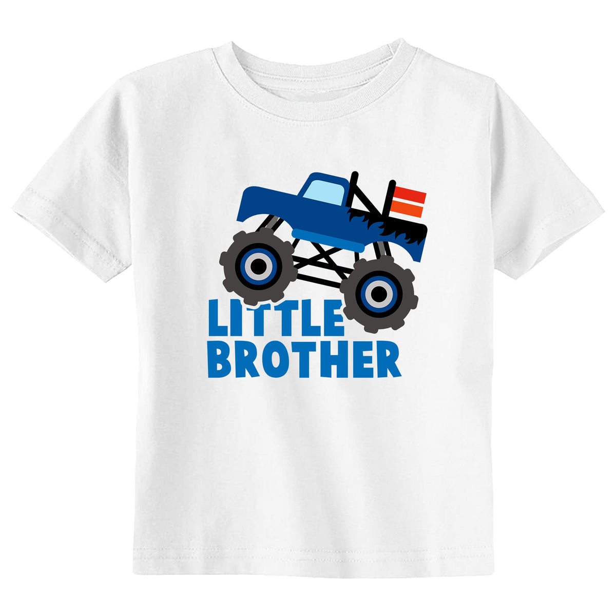 Little Brother Monster Truck T-Shirt