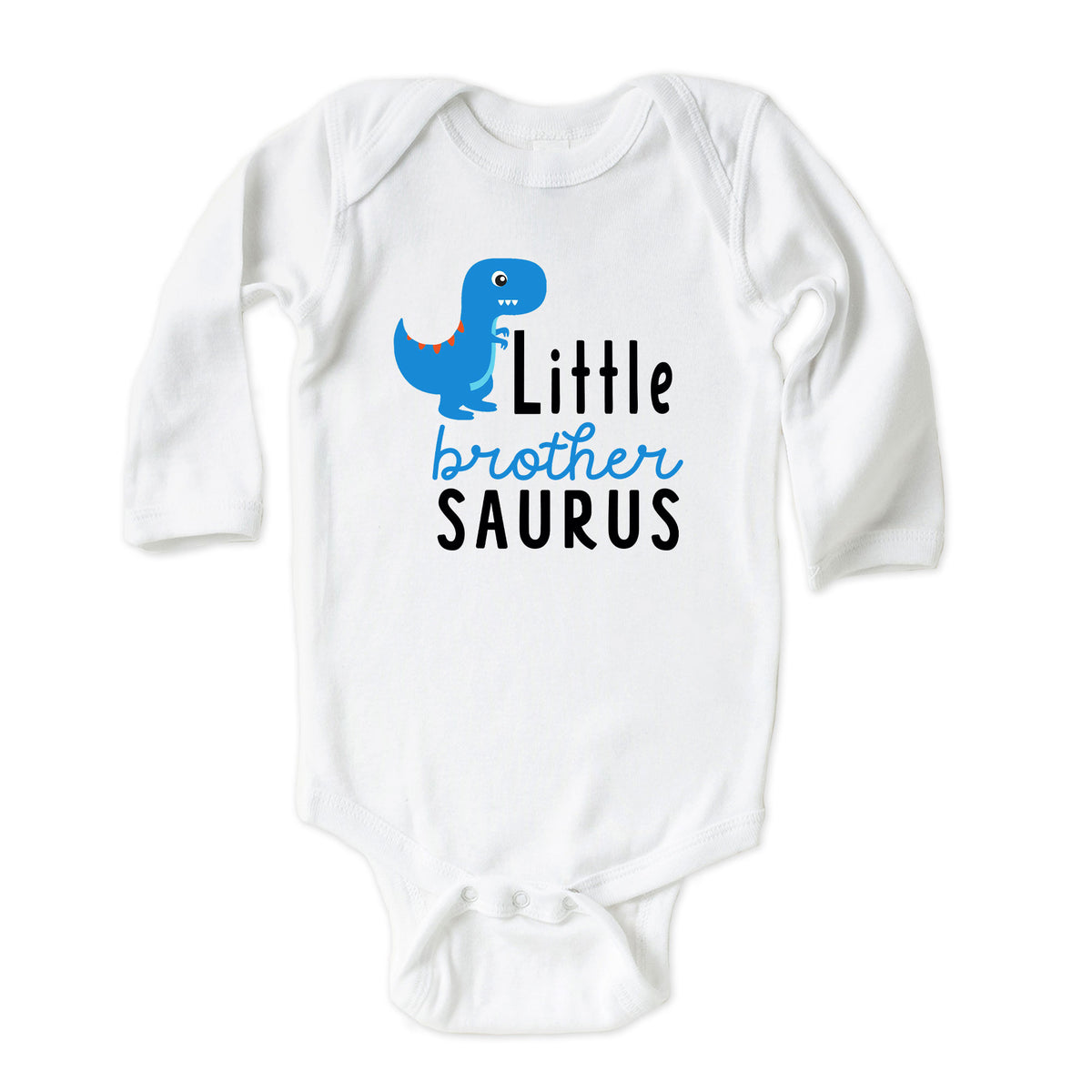 Little Brother Saurus (Blue Dino) Onesies® Brand