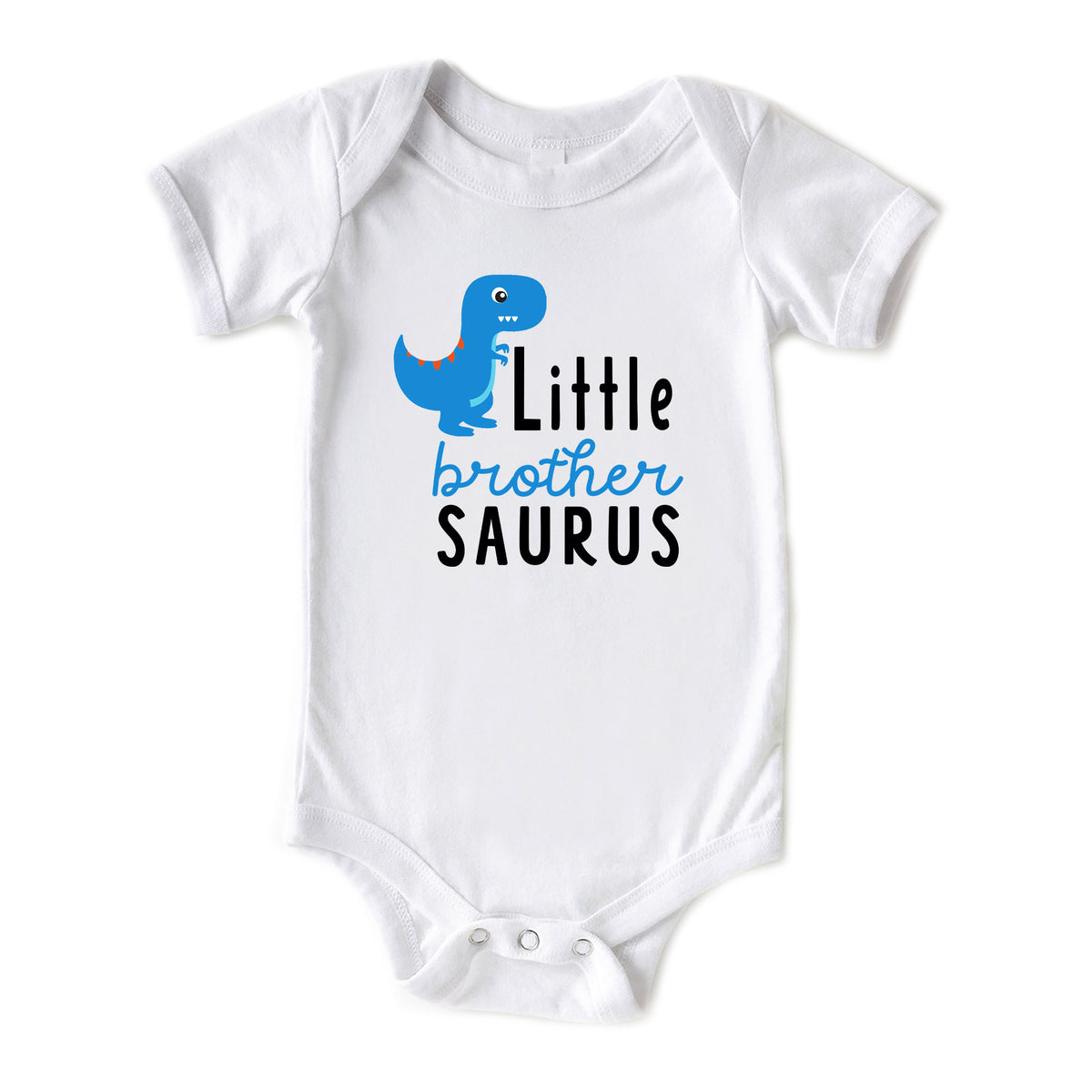 Little Brother Saurus (Blue Dino) Onesies® Brand