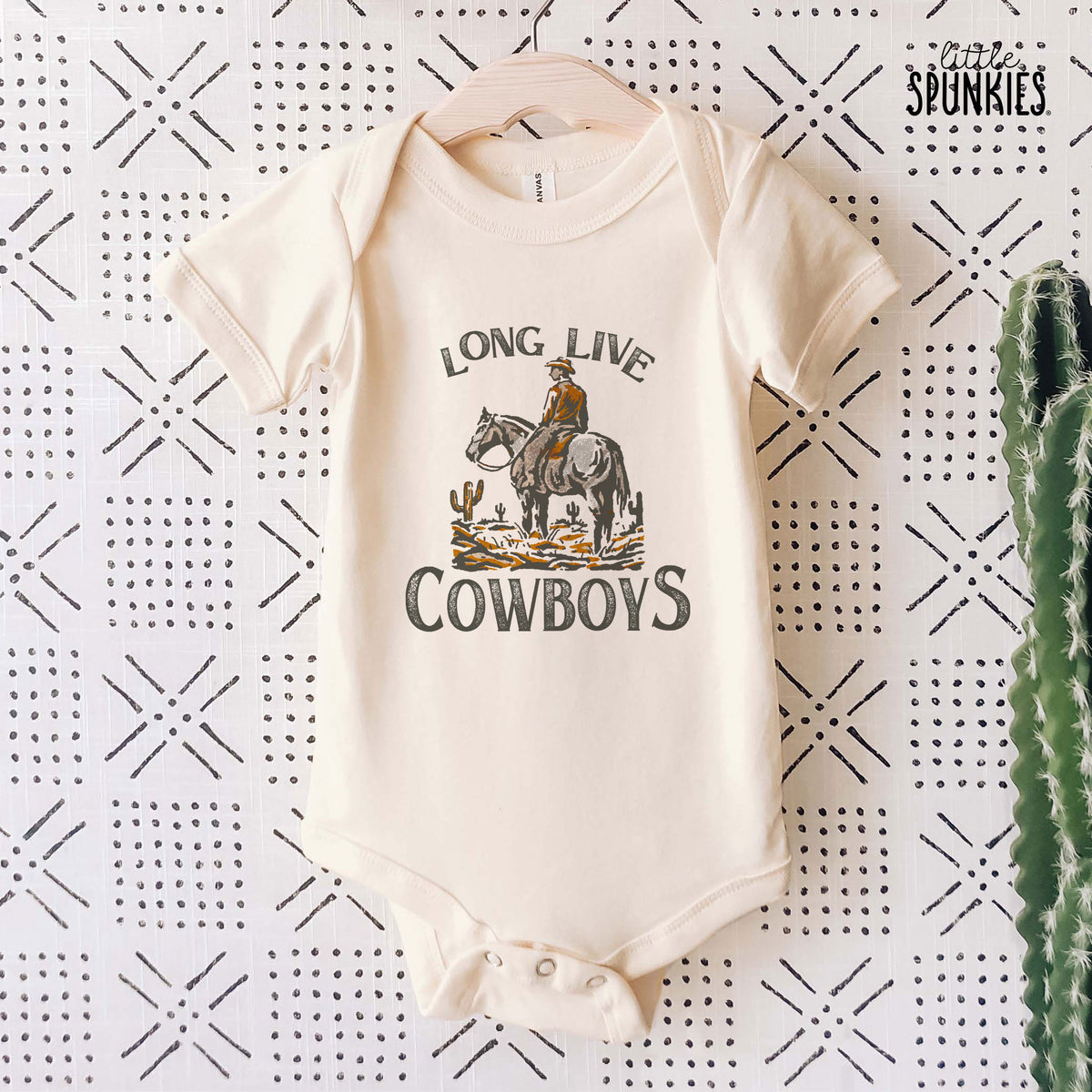 Long Live Cowboys Natural Onesies® Brand