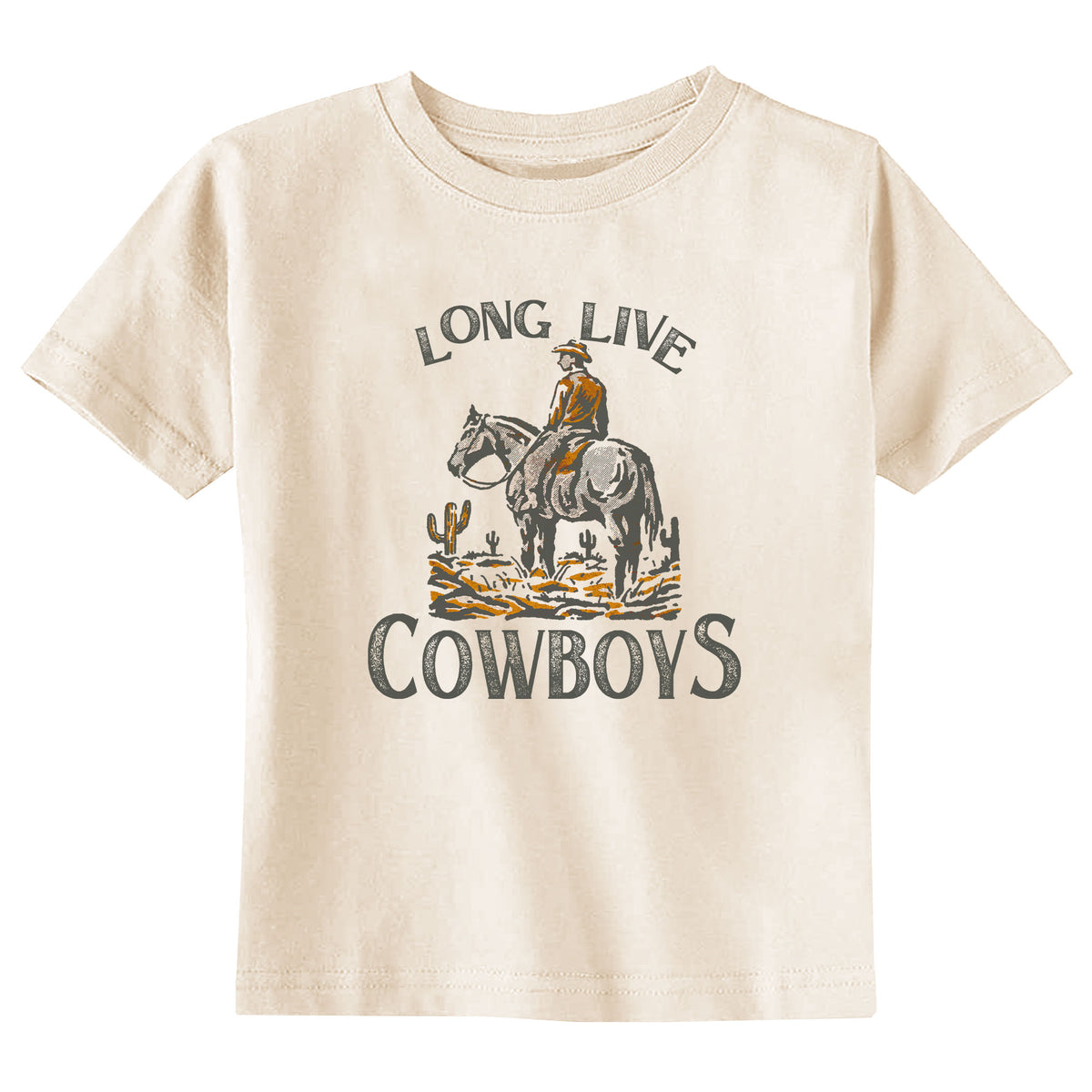 Long Live Cowboys Natural T-Shirt