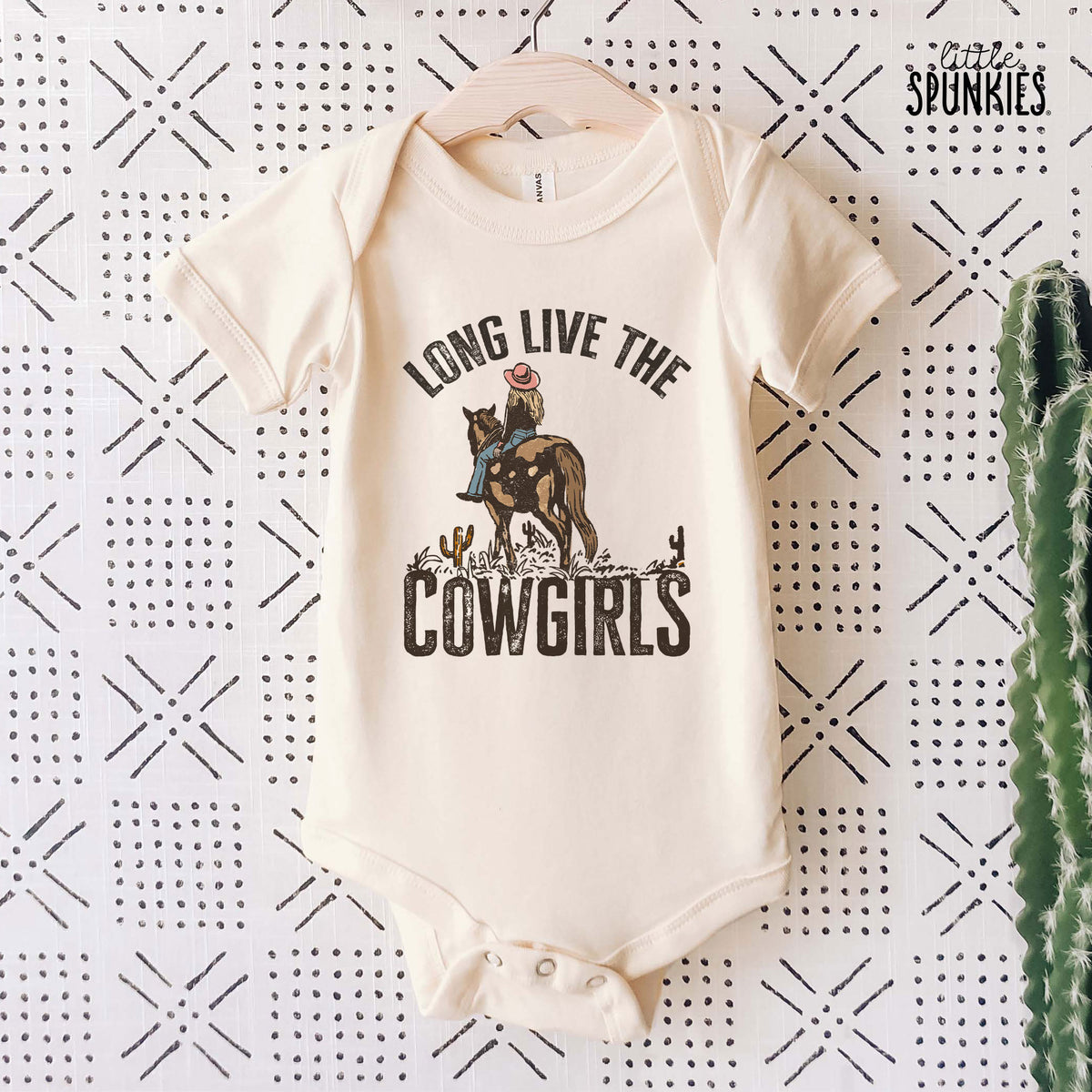 Long Live the Cowgirls Natural Onesies® Brand