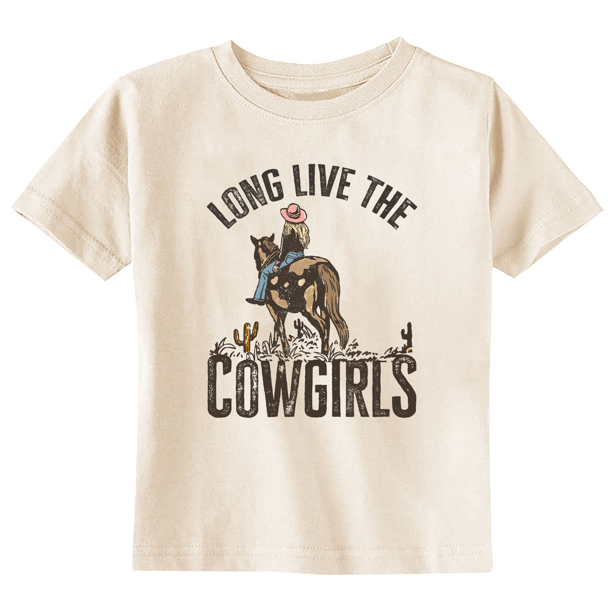 Long Live the Cowgirls Natural T-Shirt