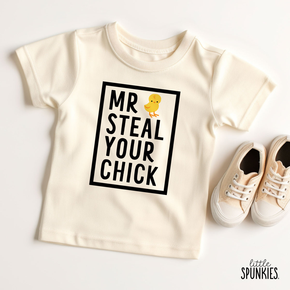 Mr Steal Your Chick Natural T-Shirt