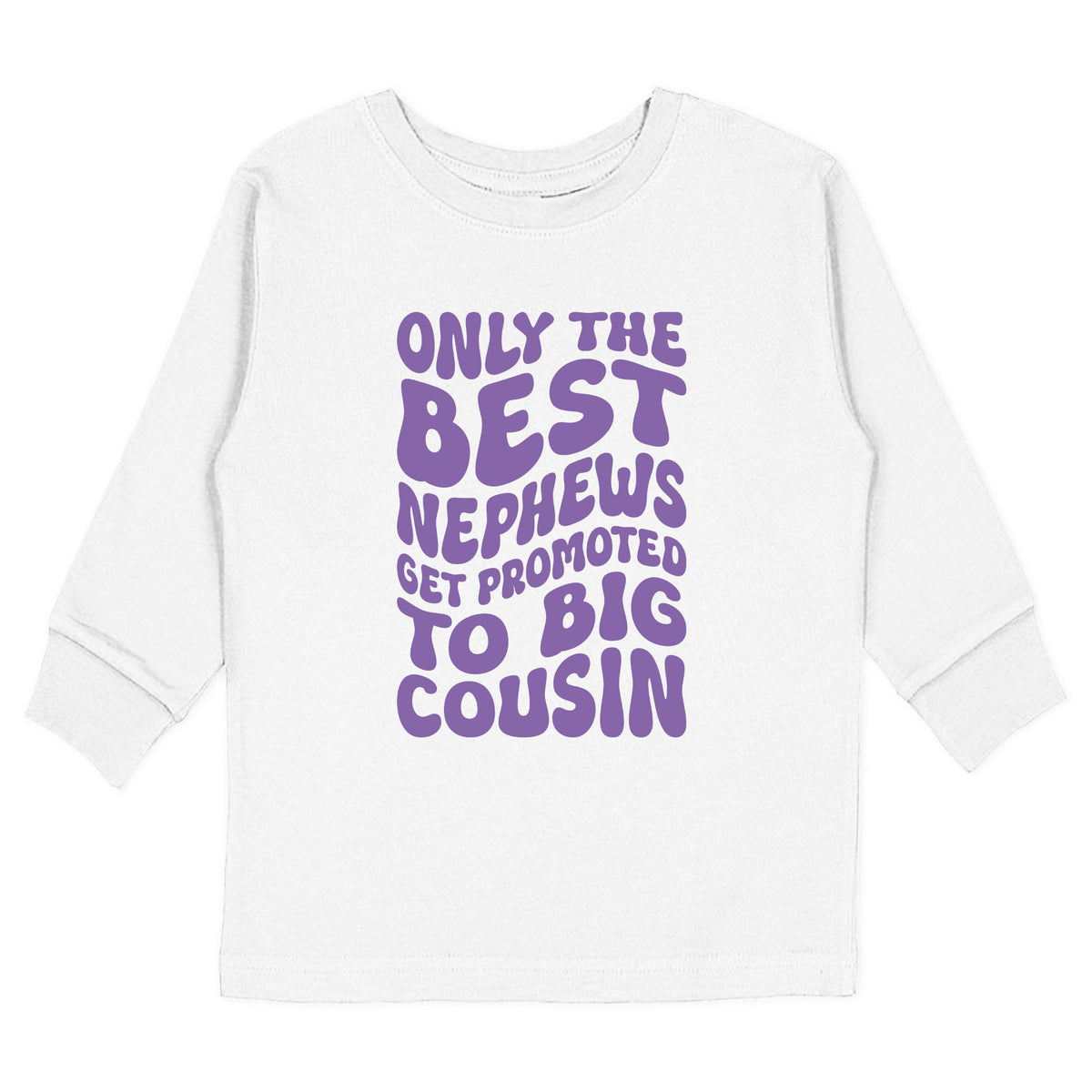 Only the Best Nephews Get Promoted to Big Cousin T-Shirt