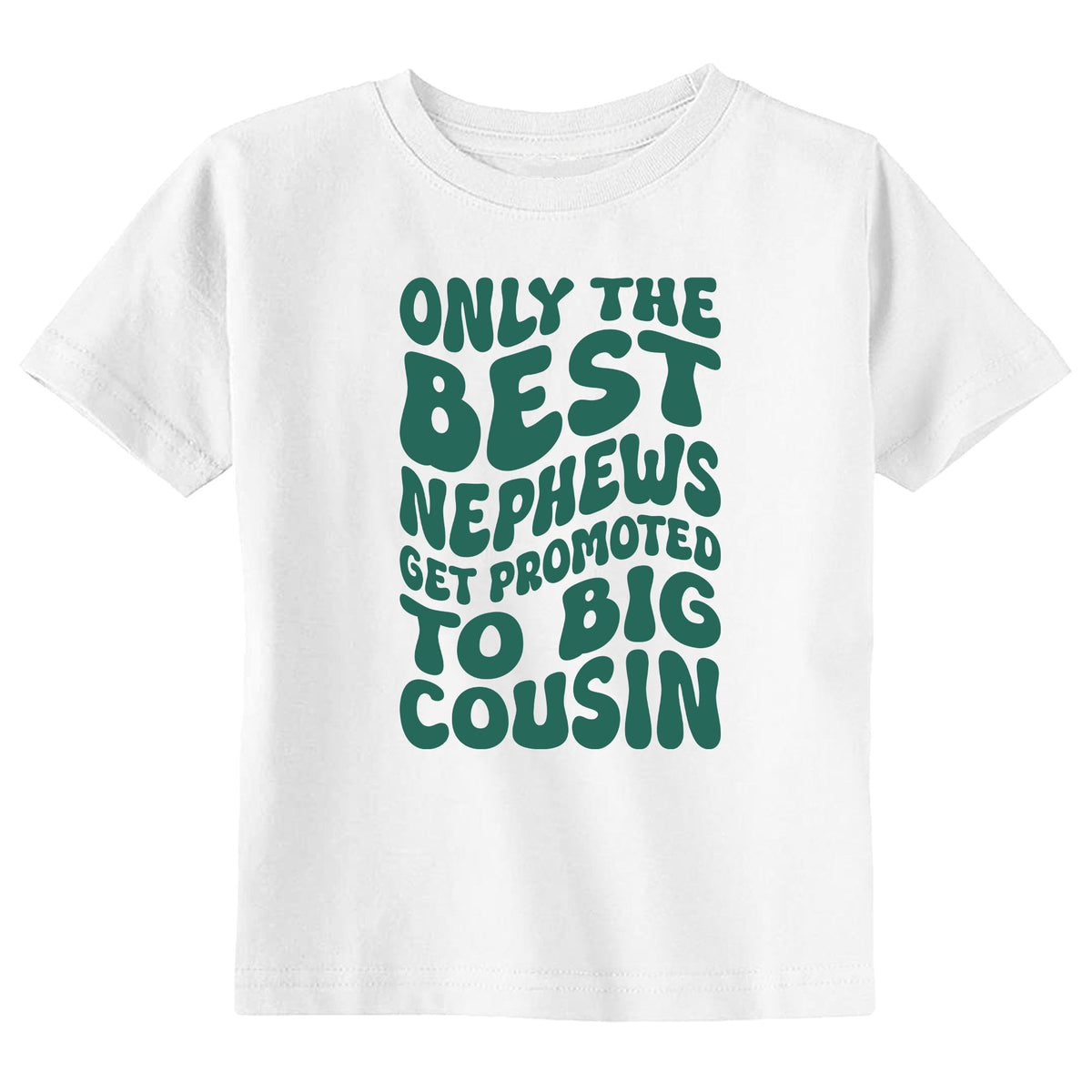 Only the Best Nephews Get Promoted to Big Cousin T-Shirt