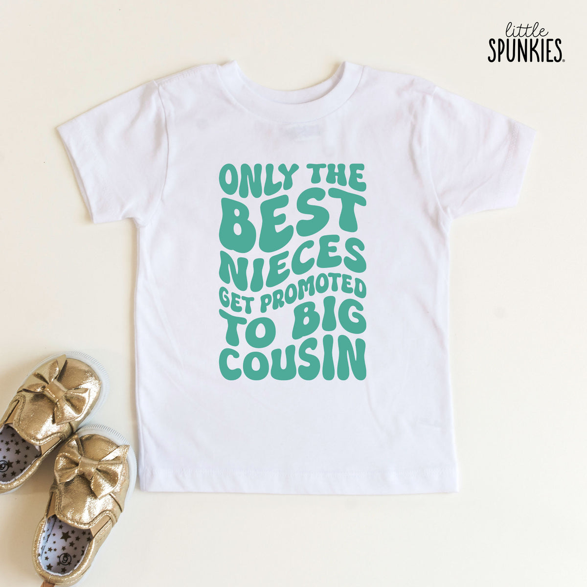 Only the Best Nieces Get Promoted to Big Cousin T-Shirt