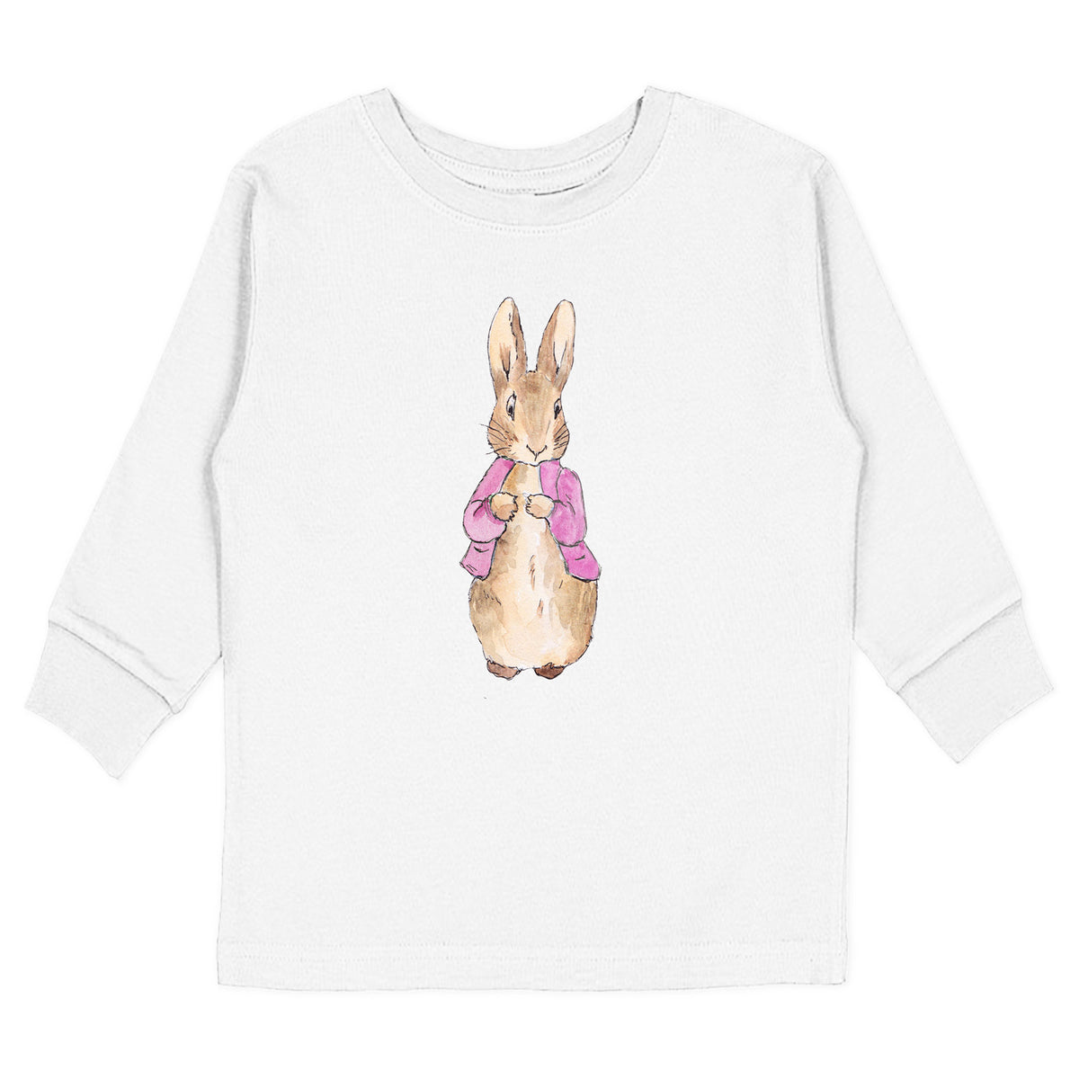 Pink Rabbit with Name T-Shirt