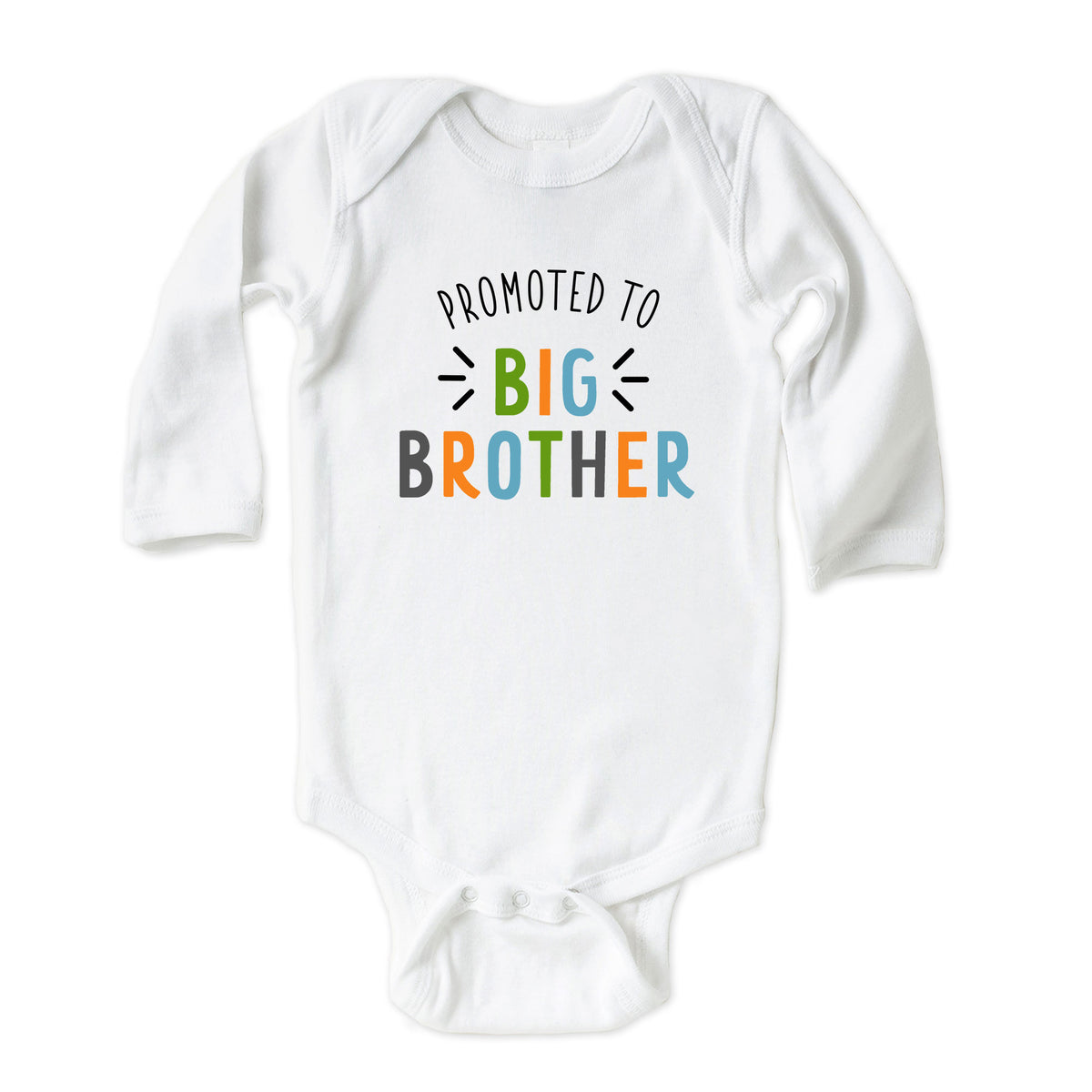 Promoted to Big Brother with Date Onesies® Brand