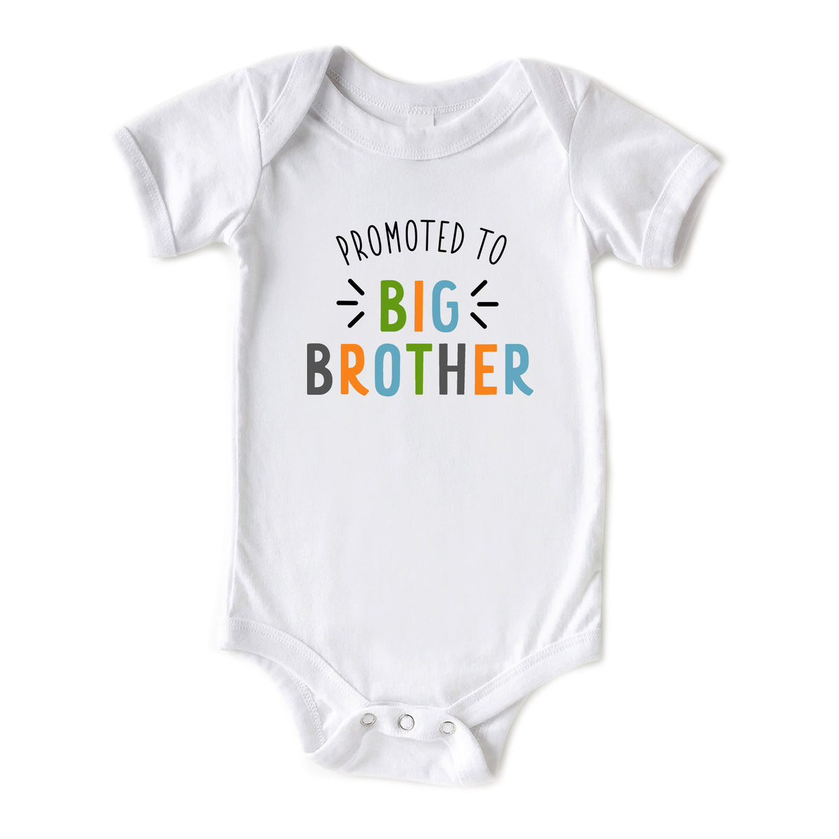 Promoted to Big Brother with Date Onesies® Brand