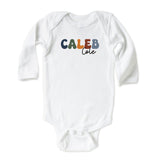 Retro Boy First and Middle Name Onesies® Brand