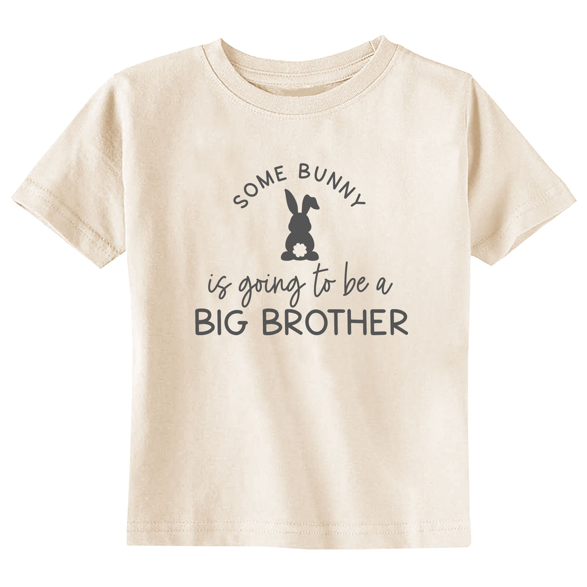 Some Bunny is Going to Be a Big Brother Natural T-Shirt