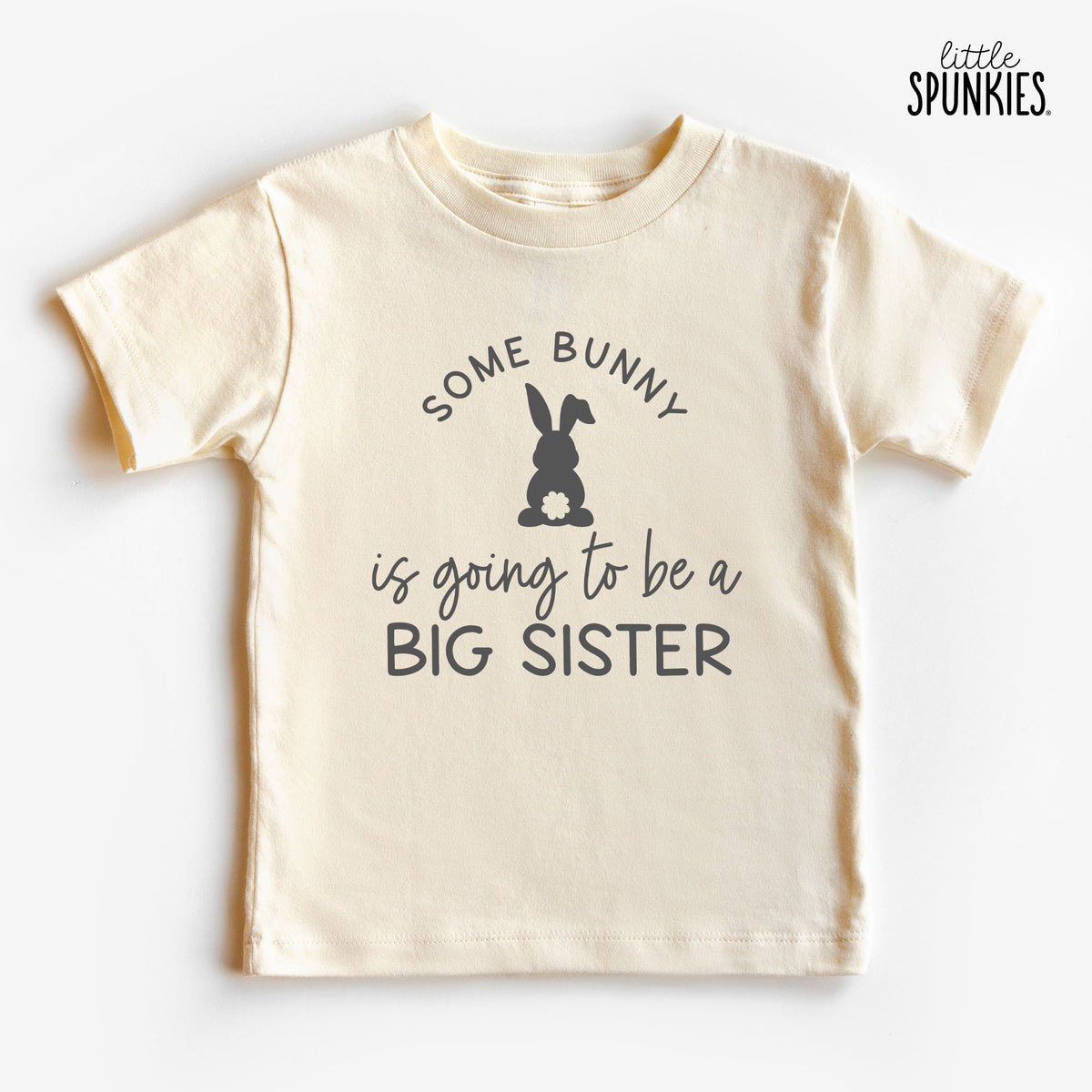 Some Bunny is Going to Be a Big Sister Natural T-Shirt