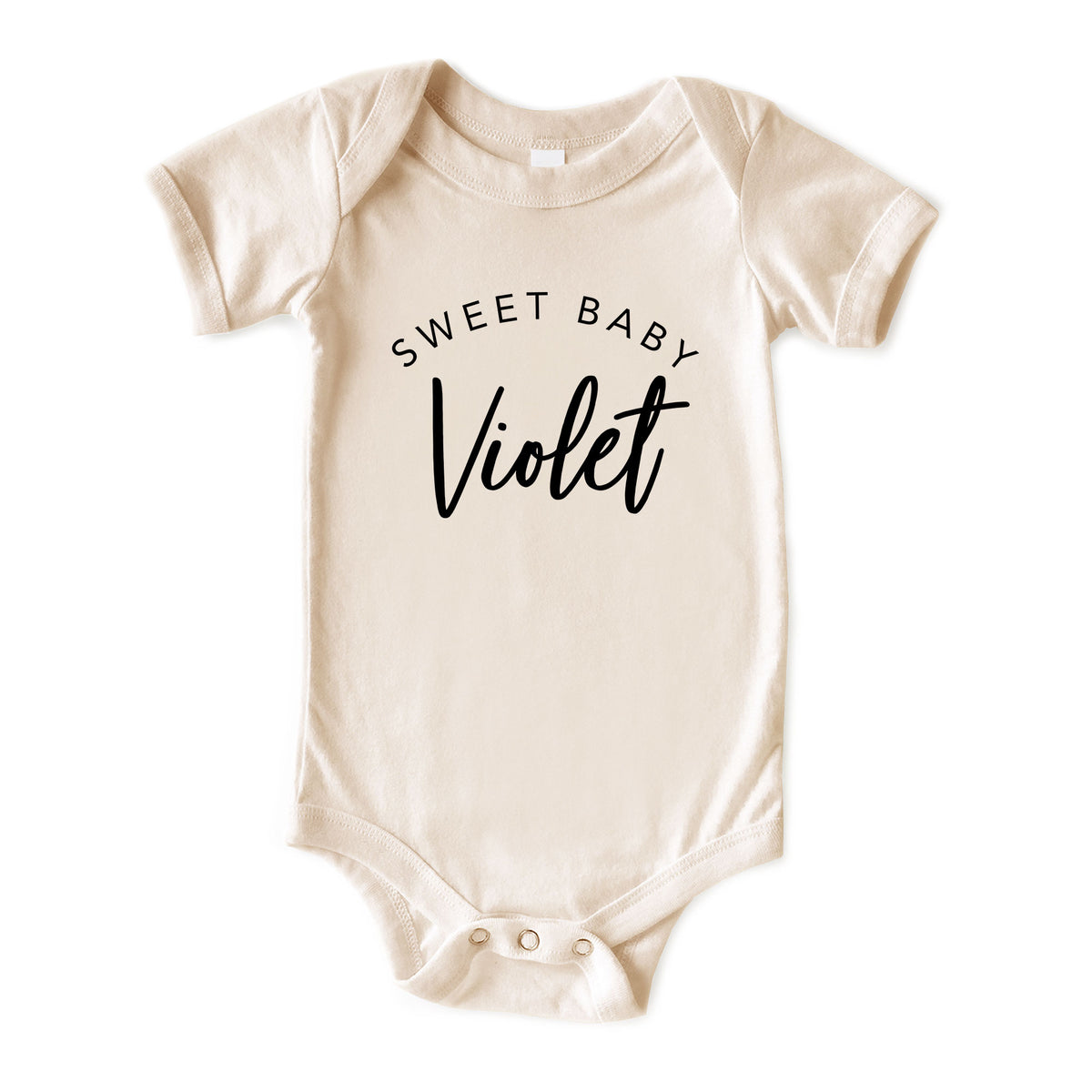 Sweet Baby Name Natural Onesies® Brand