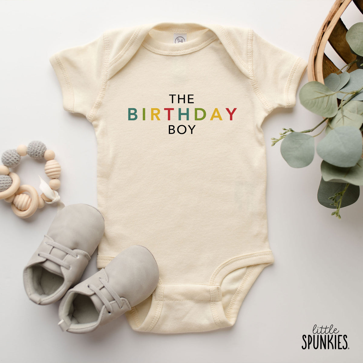 The Birthday Boy Natural Onesies® Brand